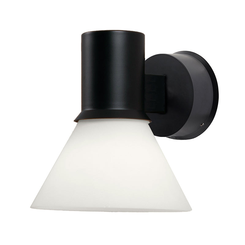 Anglepoise Type 80 W4 Wall Light Matte Black Opal Glass