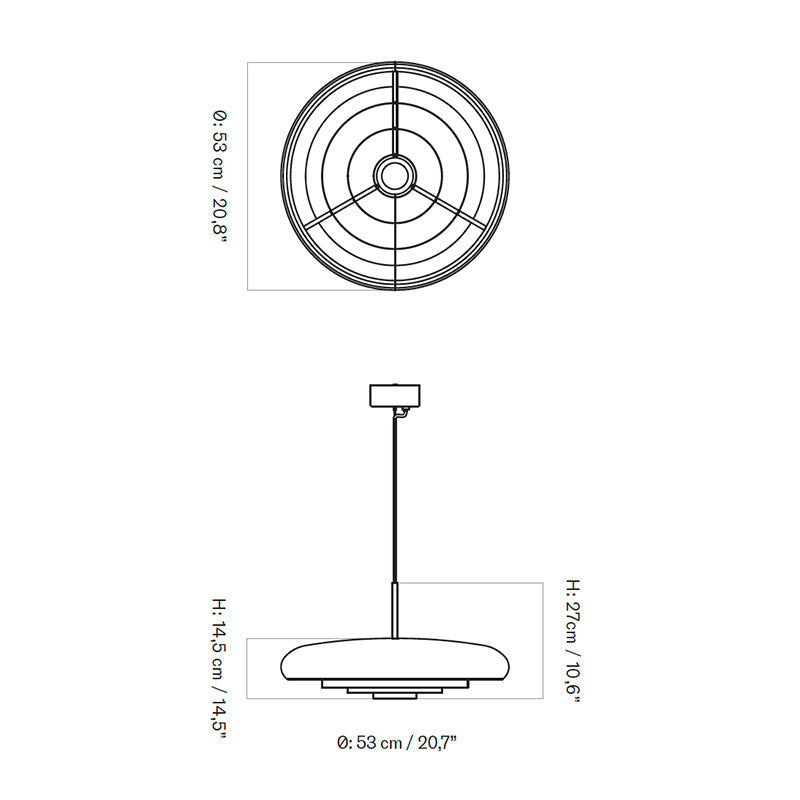 Audo Resonant Pendant Light