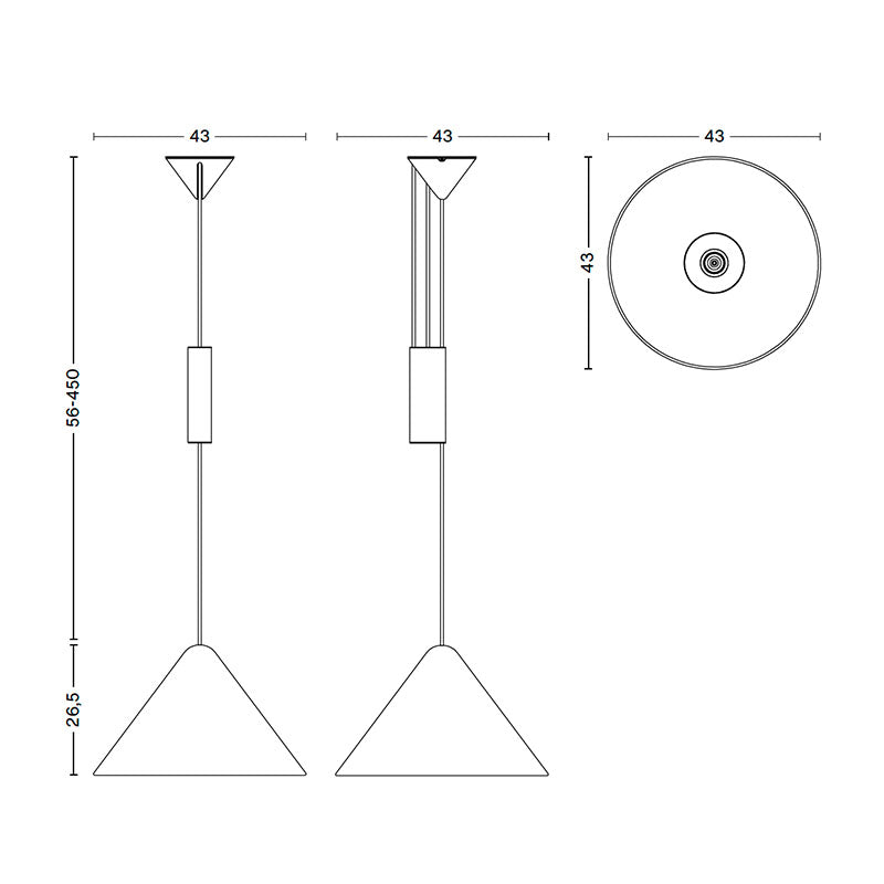 Hay Compass Adjustable Pendant Light