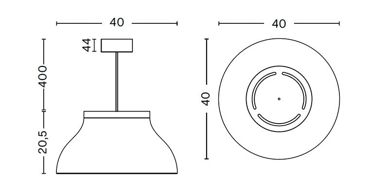 Hay PC Pendant Light Medium