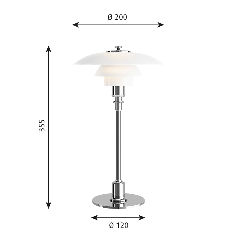 Louis Poulsen PH 2/1 Table Lamp