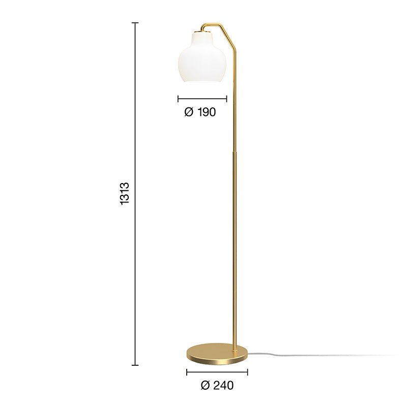 Louis Poulsen VL Ring Crown Floor Lamp