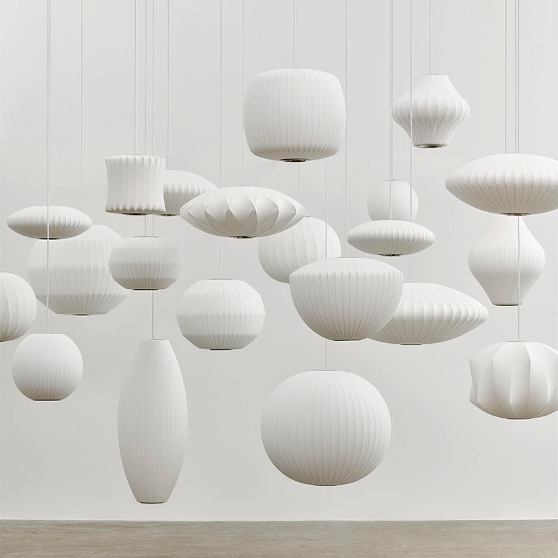 Hay George Nelson Angled Sphere Bubble Pendant Light