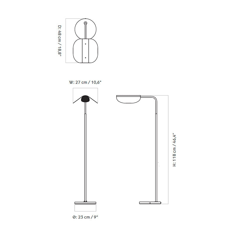 Audo Wing Floor Lamp