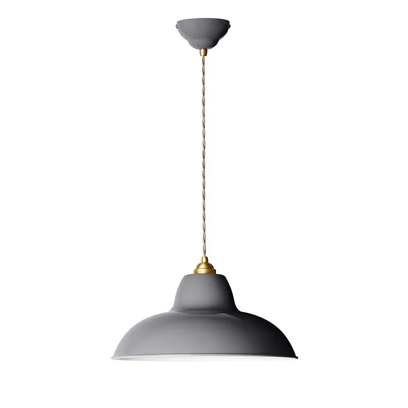 Anglepoise Original 1227 Midi Wide Brass Pendant Light