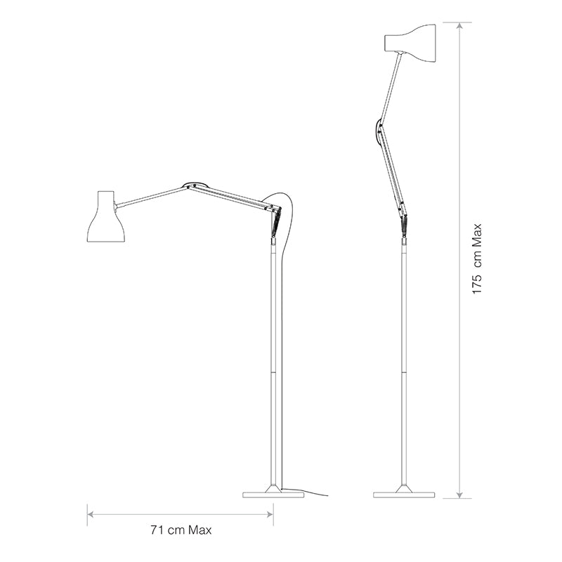 Anglepoise Type 75 Floor Lamp