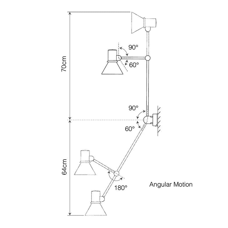 Anglepoise Type 80 W3 Wall Light