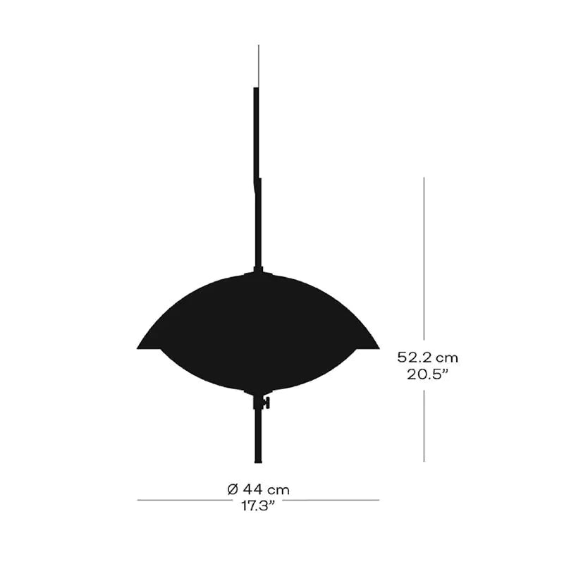 Fritz Hansen Clam Pendant Light