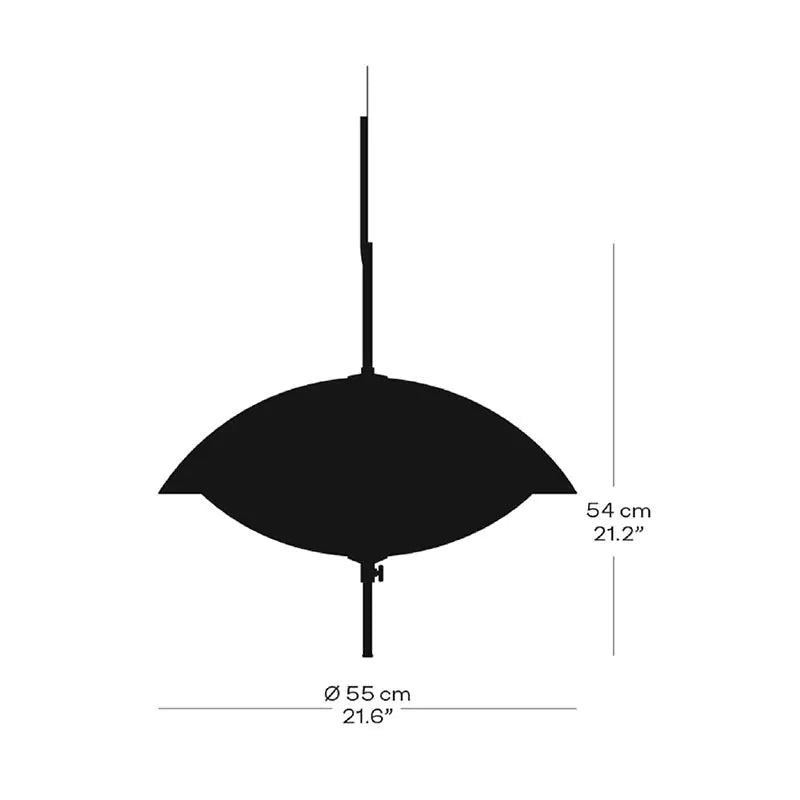 Fritz Hansen Clam Pendant Light