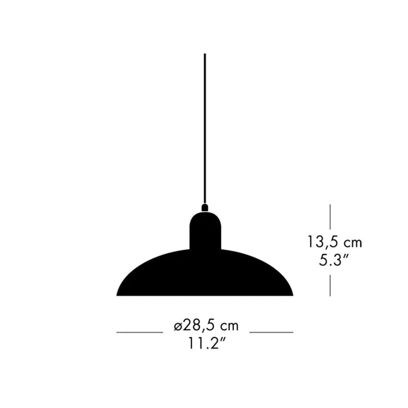 Kaiser idell Pendant Light 6631-P