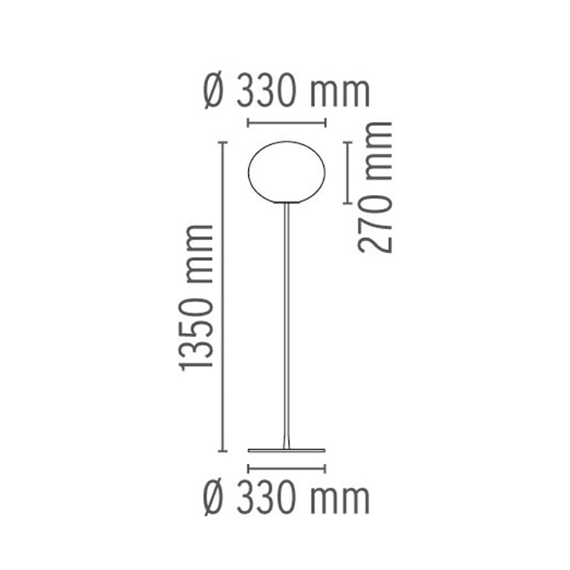 Flos Glo-Ball Floor Lamp