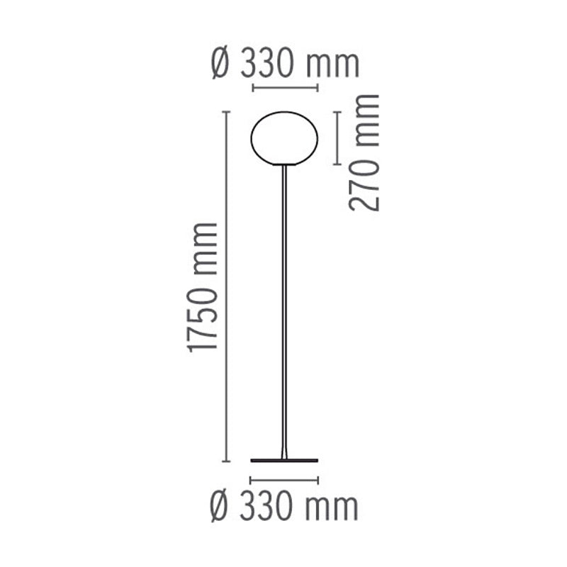 Flos Glo-Ball Floor Lamp