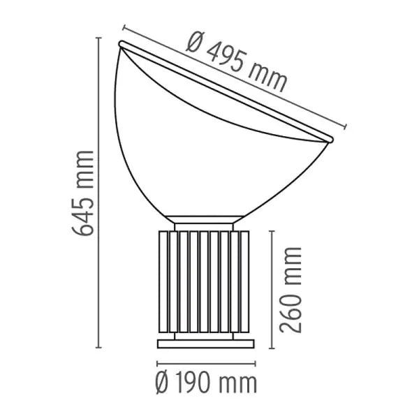 Flos Taccia Table Lamp