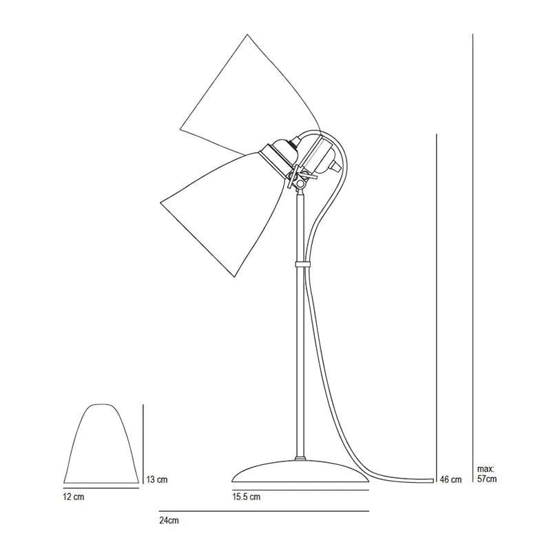 Original BTC Hector 21 Table Light