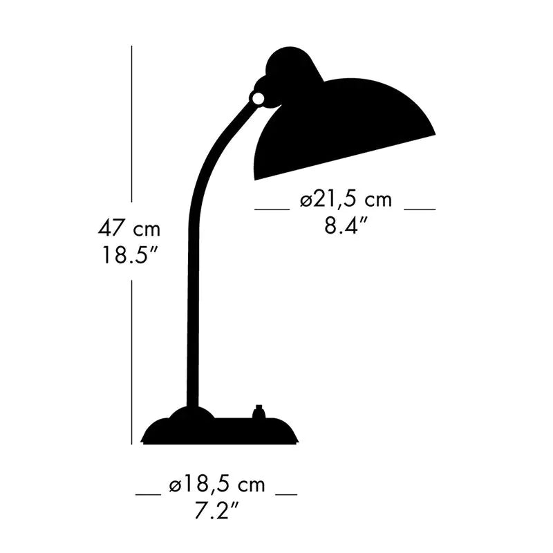 Kaiser idell Table Lamp 6556-T