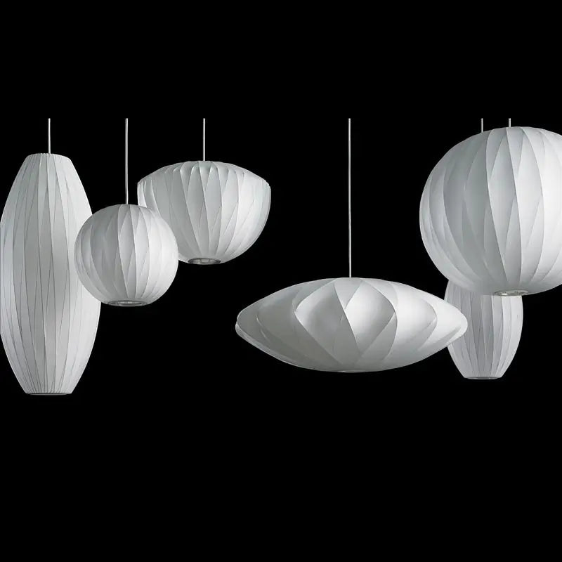Hay George Nelson Bubble Cigar Criss Cross Pendant Light