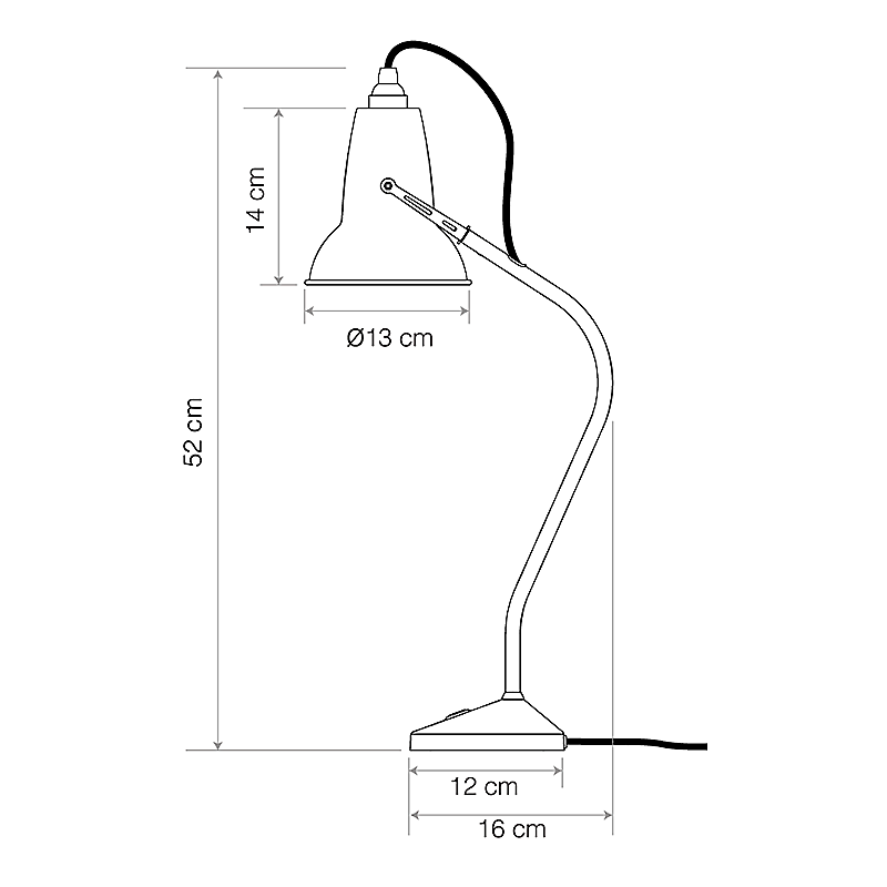 Anglepoise Original 1227 Mini Table Lamp